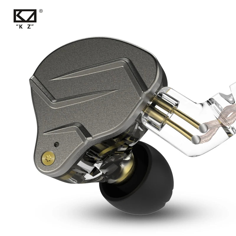 Audífonos KZ ZSN Pro Metal – In-Ear Híbridos 1BA+1DD con Cable