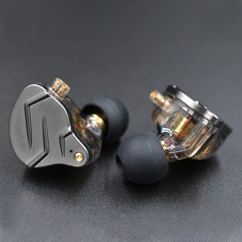 Audífonos KZ ZSN Pro Metal – In-Ear Híbridos 1BA+1DD con Cable