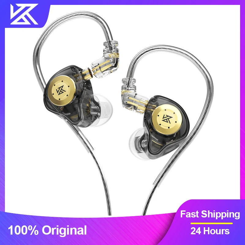 Audífonos KZ EDX Pro – In-Ear Dinámicos con Cable Desmontable