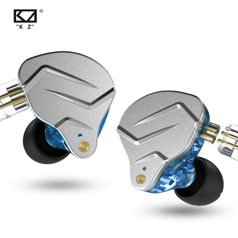 Audífonos KZ ZSN Pro Metal – In-Ear Híbridos 1BA+1DD con Cable
