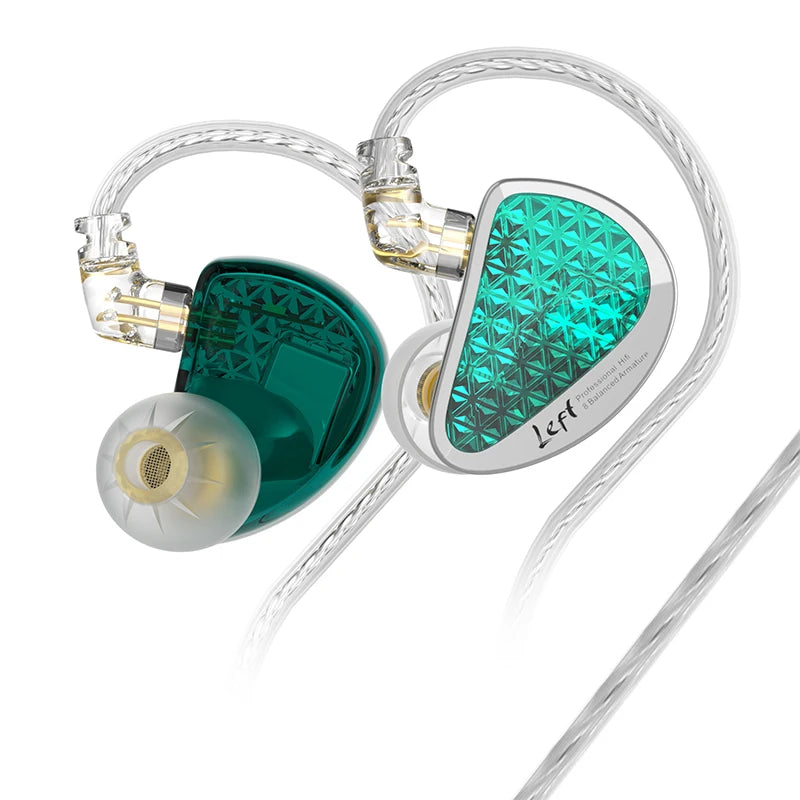 Audífonos KZ AS16 Pro – In-Ear de 16 Drivers con Cable
