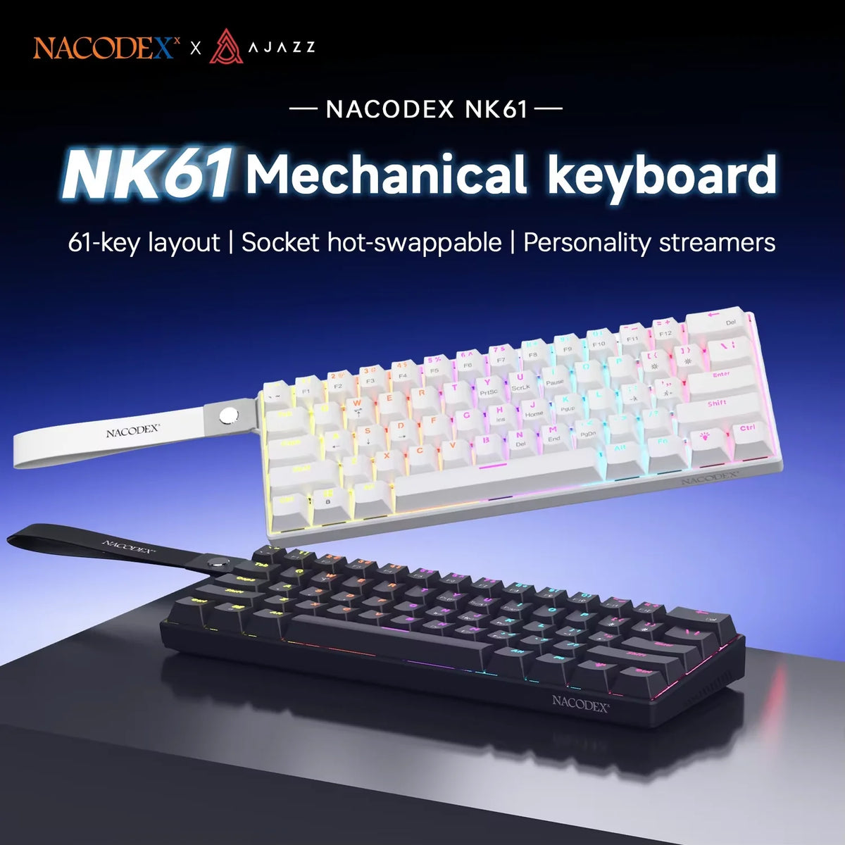 AJAZZ NK61 teclado mecánico