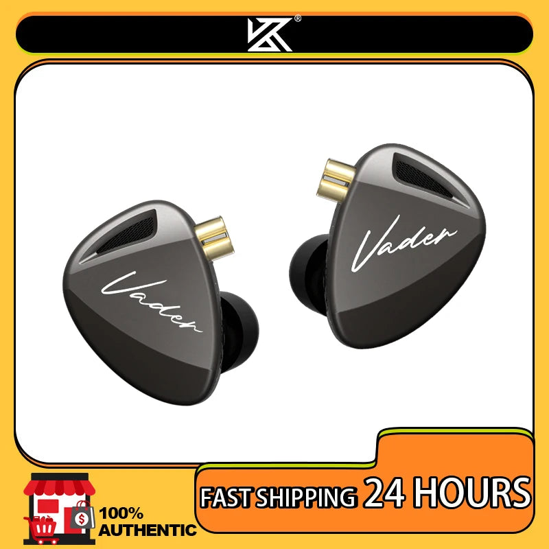 Audífonos KZ Vader – In-Ear con Sonido Ajustable y Cable