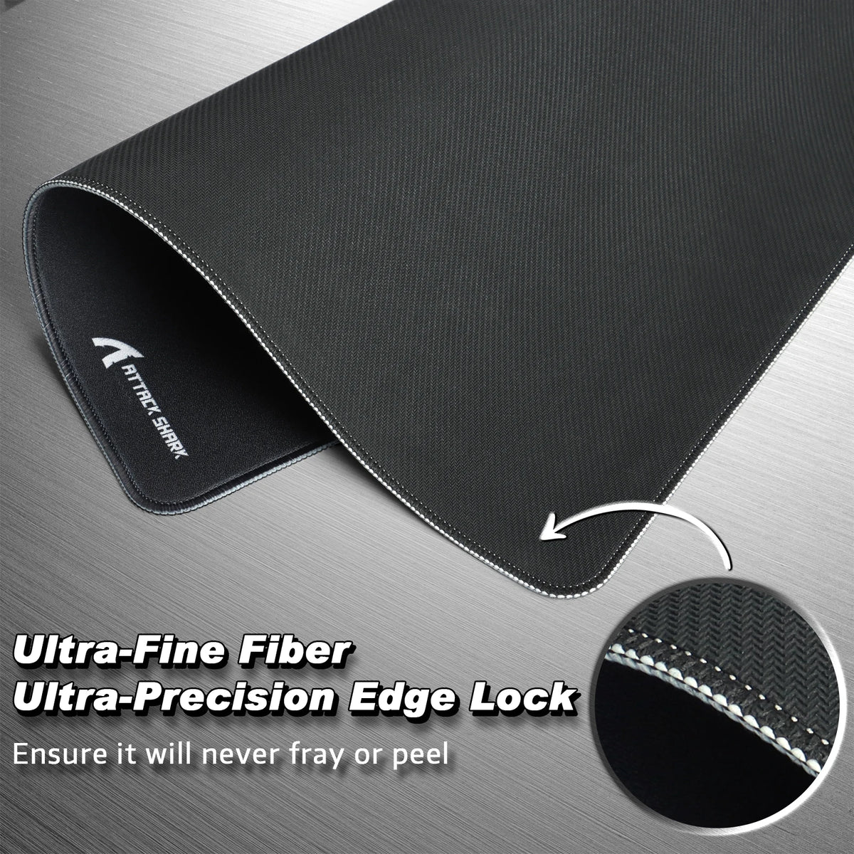 Mousepad Attack Shark CM02 – 450x400x4 mm Gaming