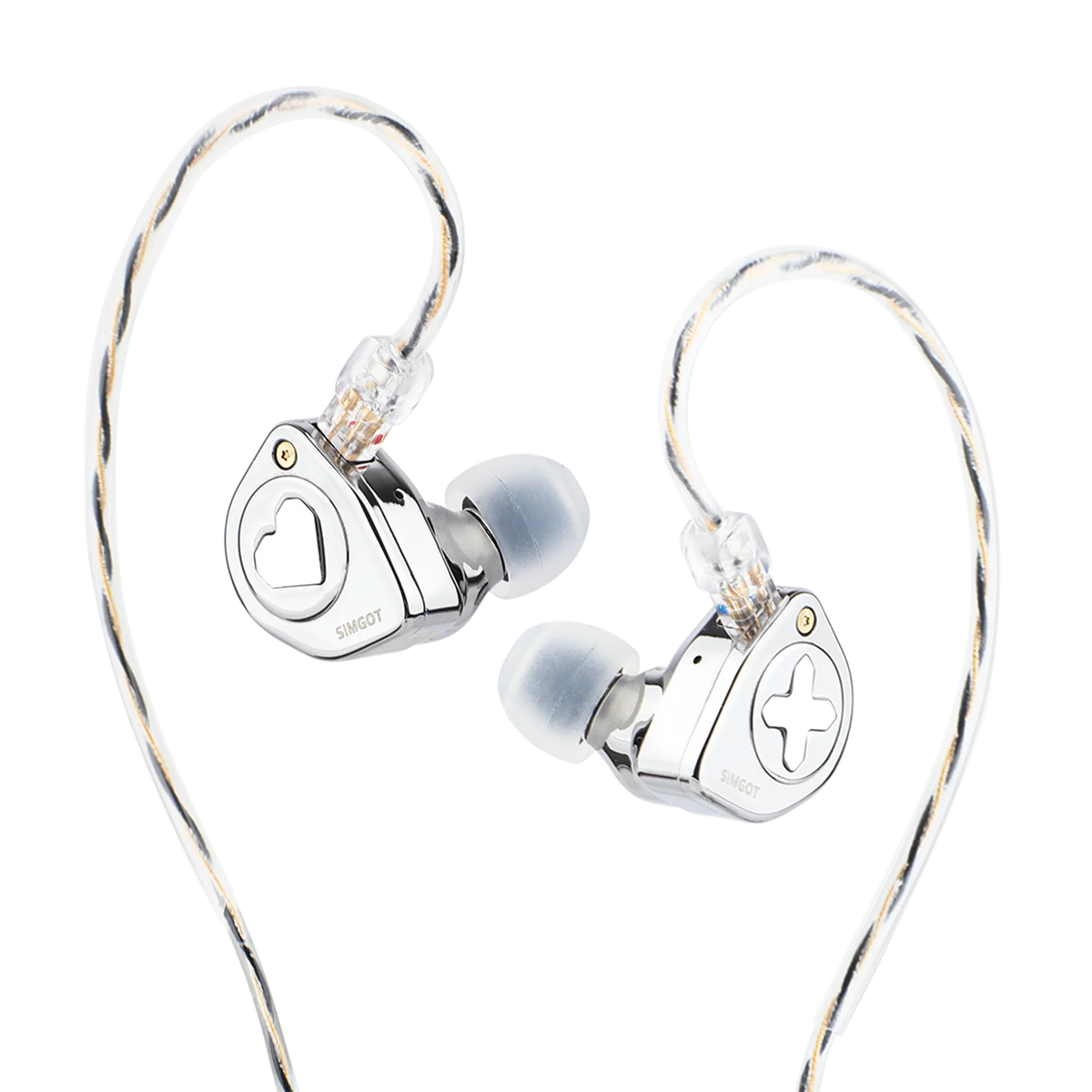 Audífonos Simgot EW300 – In-Ear Híbridos Dinámico + Planar + Piezoeléctrico