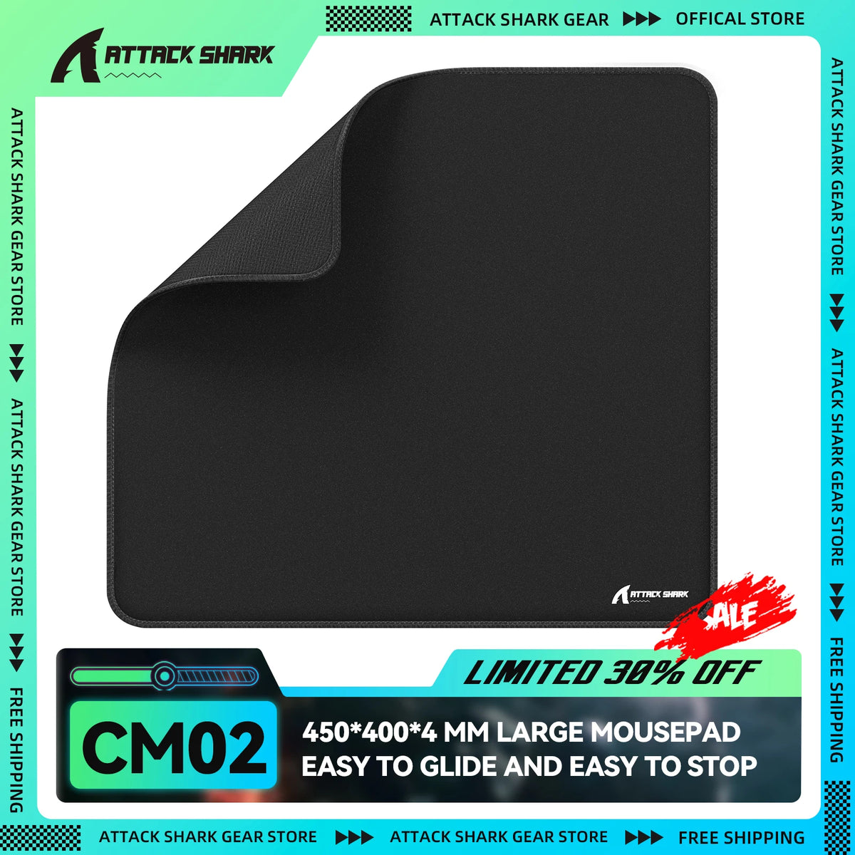 Attack Shark CM02 mousepad