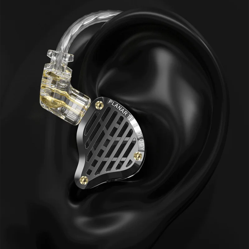 Audífonos KZ PR3 – In-Ear Planar Magnético 13,2 mm con Cable