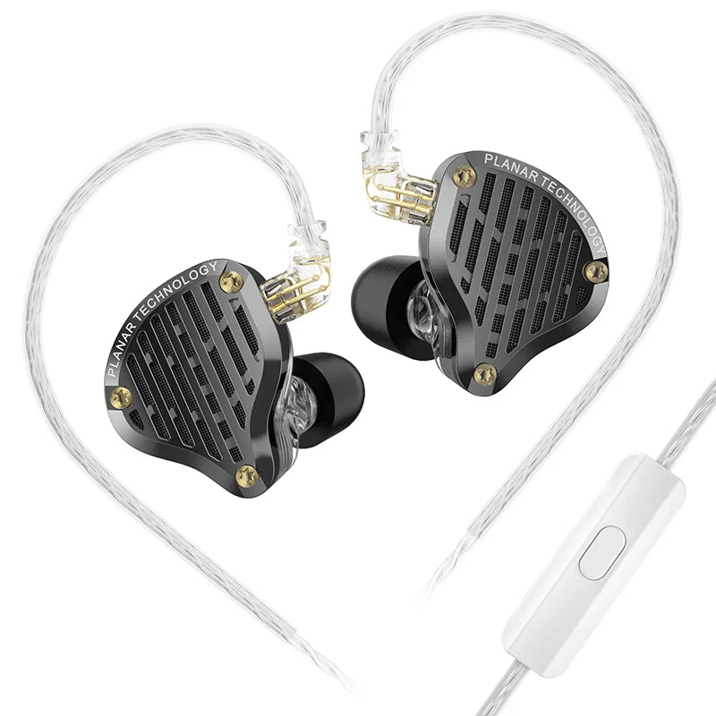 Audífonos KZ PR3 – In-Ear Planar Magnético 13,2 mm con Cable