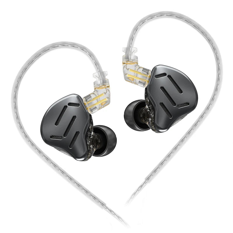 Audífonos KZ ZAX – In-Ear Híbridos de 16 Drivers con Cable