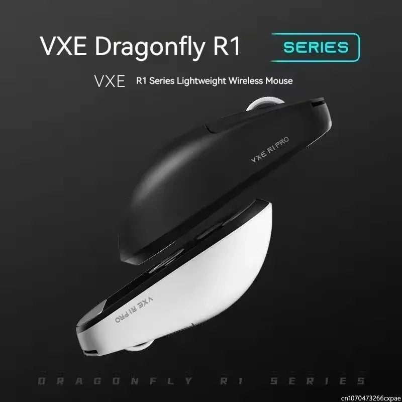 Mouse Gamer VXE Dragonfly R1 SE+ – Inalámbrico Triple Modo Ultraliviano