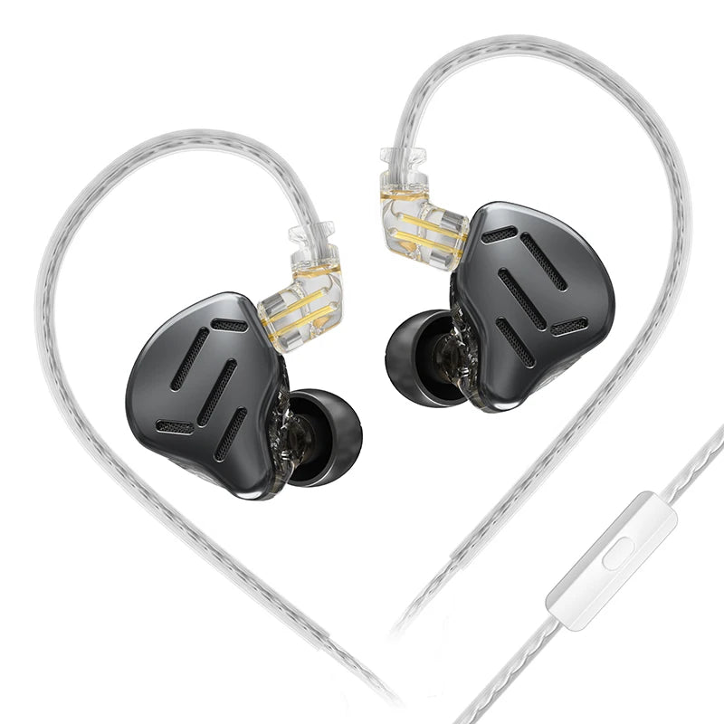 Audífonos KZ ZAX – In-Ear Híbridos de 16 Drivers con Cable
