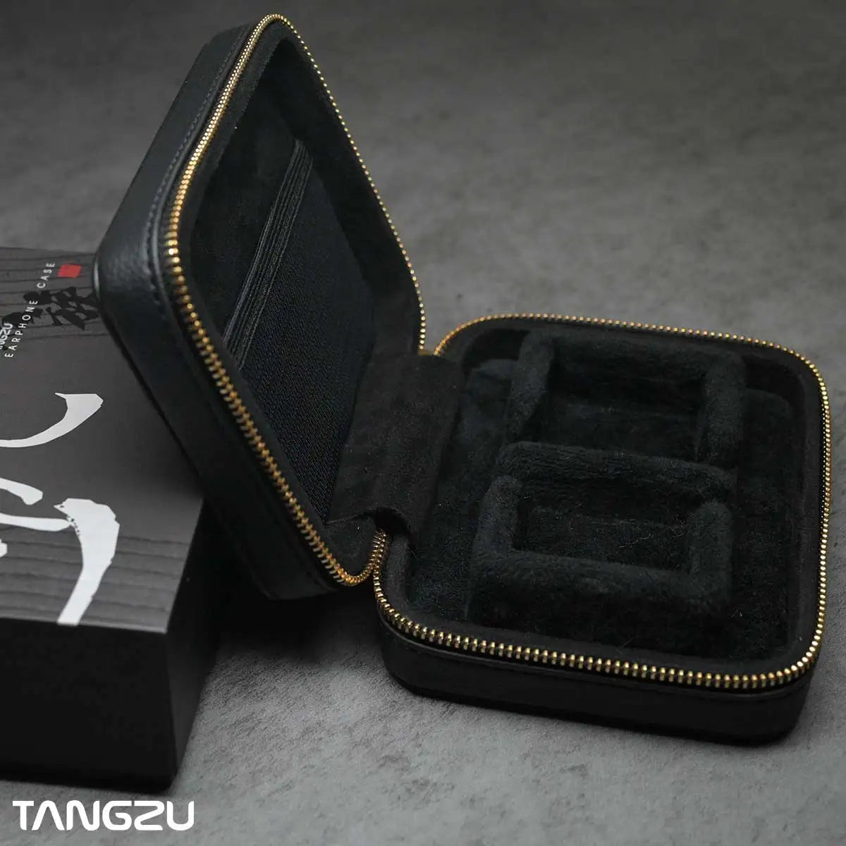 Funda de Cuero Tangzu para Audífonos In-Ear