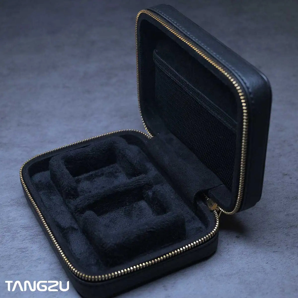 Funda de Cuero Tangzu para Audífonos In-Ear