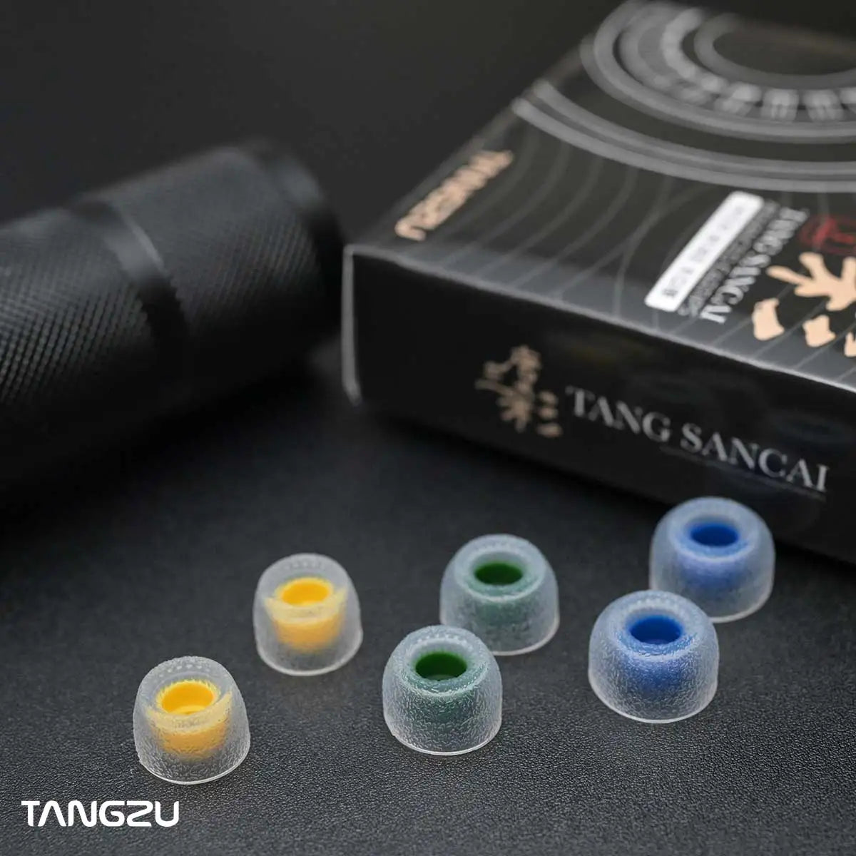 Gomitas Tangzu Tang Sancai Wide Bore para Audífonos In-Ear